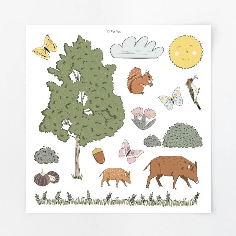 Fun magnetic game - 3 years+ 57 pieces