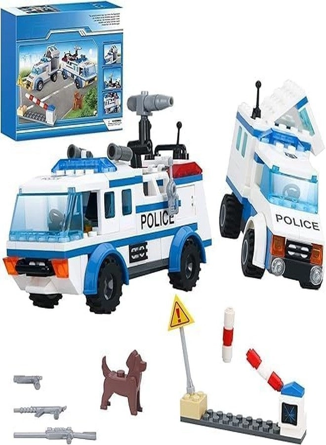 Ramokdu City Police Building Set - Cop and Robber 368 pcs