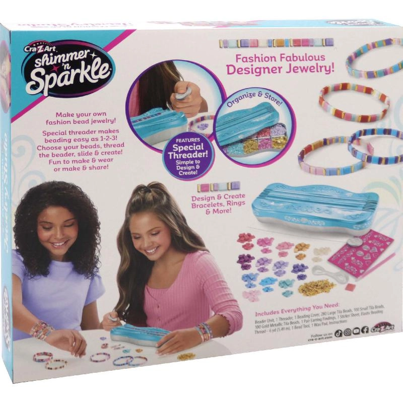 Abc Fashion Bead Bracelets Kit - 800+ Multi-color Beads Ages 6+