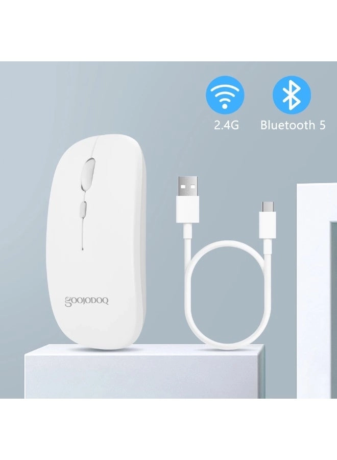 2-in-1 Bluetooth Mouse - 2.4GHz