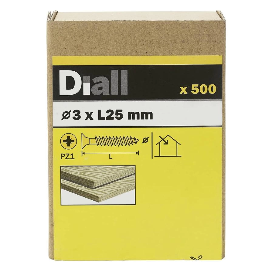 Stainless Steel Wood Screw Pack 3.5mm 25mm