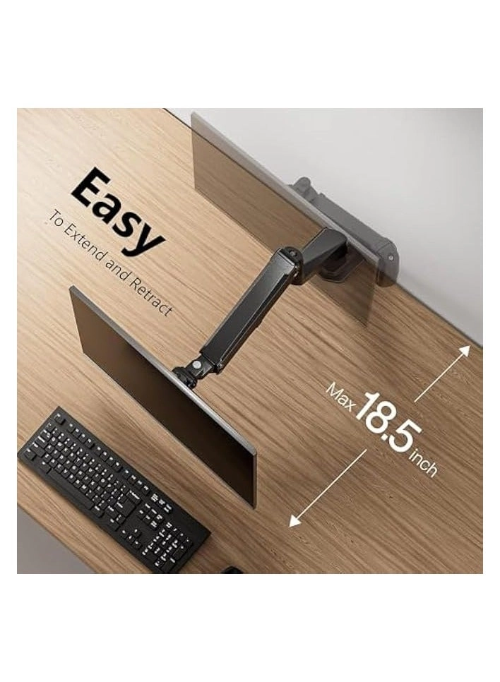 Single Monitor Arm - Single 13-32 Inch VESA 75x75/100x100mm