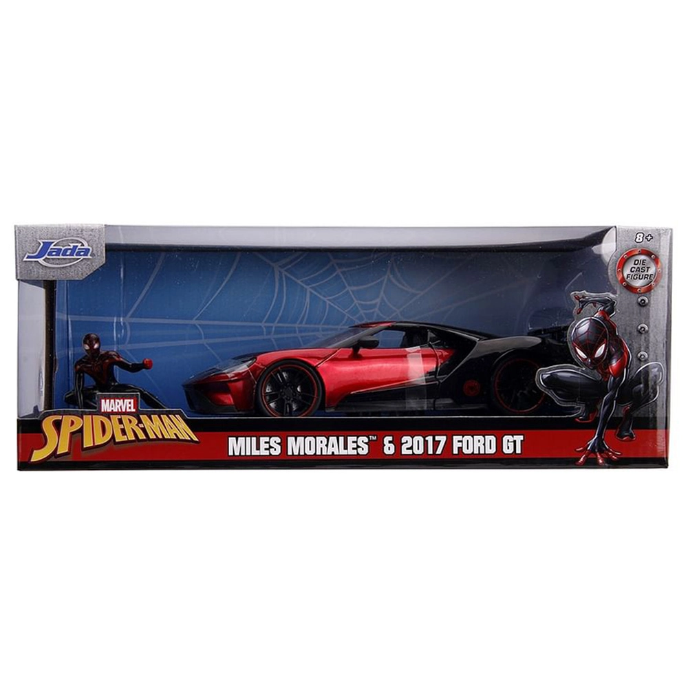 Marvel 2017 Ford GT with Miles Morales Figure - 1:24
