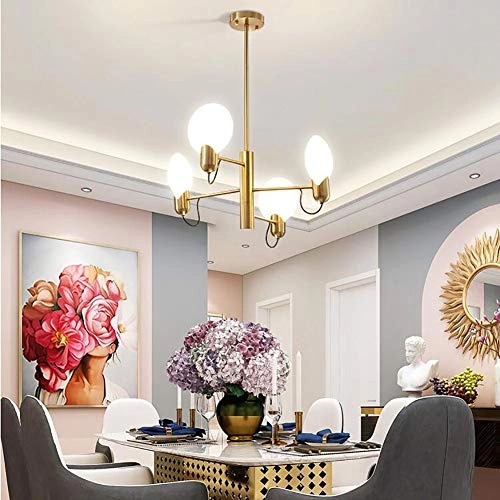 E27 American Style Chandelier - Copper 6