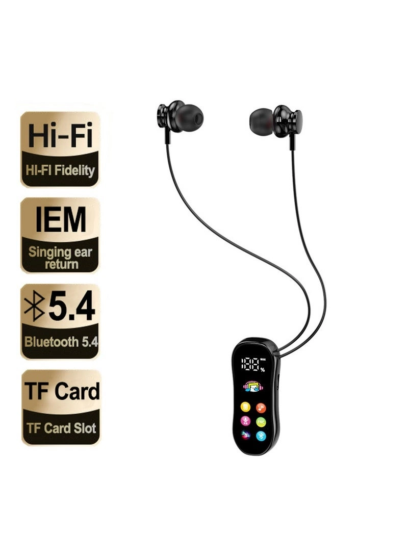 HaDoii Bluetooth 5.4 Clip-on Wireless Headphone