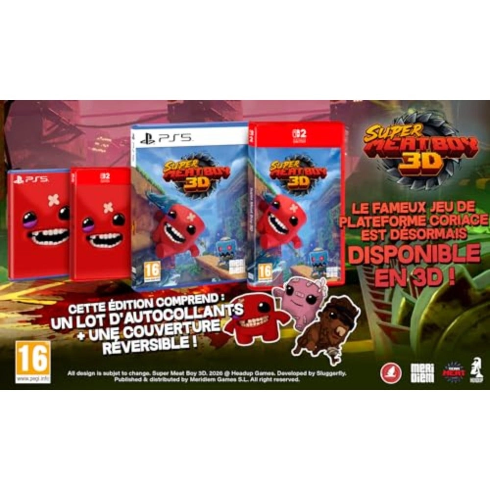 Super Meat Boy 3D | Nintendo Switch 2
