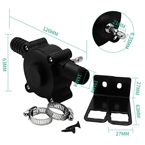 Portable Self-ng Electric Drill - 6.35mm Home Garden