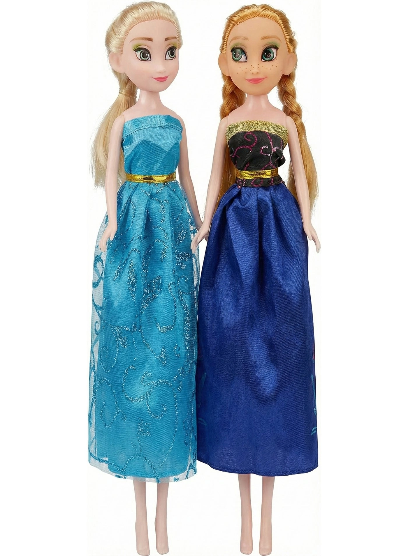 Elsa & Anna Doll Set - 11" Includes Olaf Figure Ages 3+
