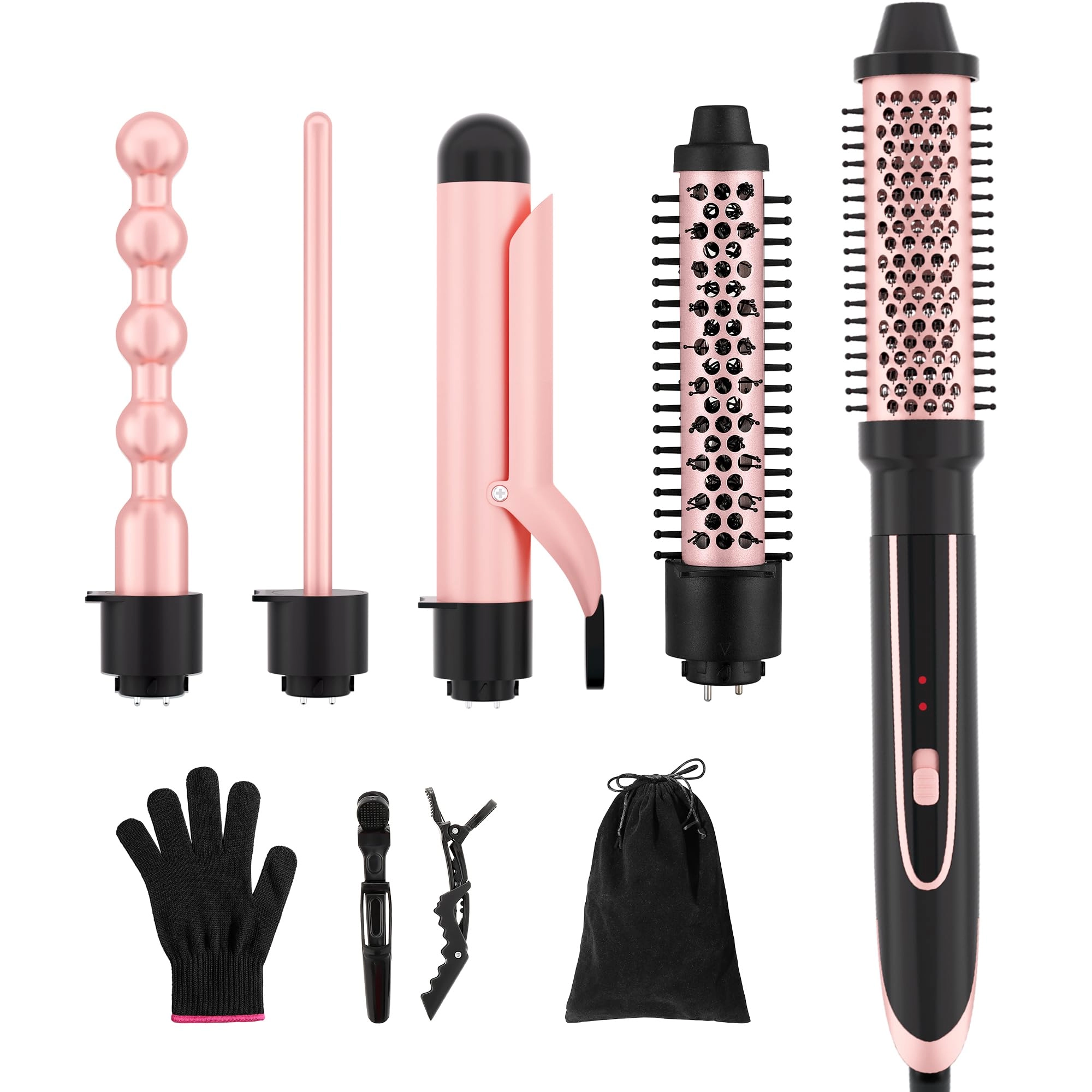 heikki vision 5-in-1 Curling Iron - 1.49inch 0.35"-1.25"