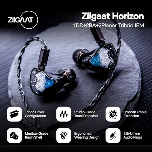 ZiiGaat Horizon Wired Earbud