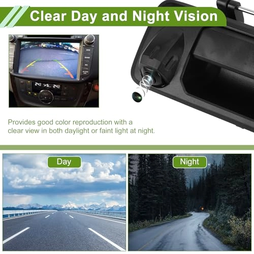 Tailgate Handle Backup Camera - Night vision