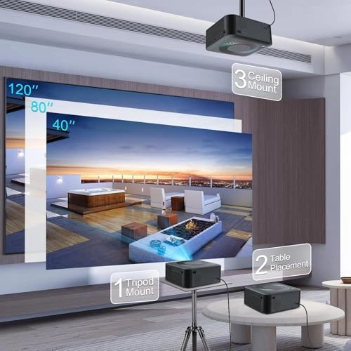 X6ATV - 500 ANSI lumens 1920 x 1080 pixels