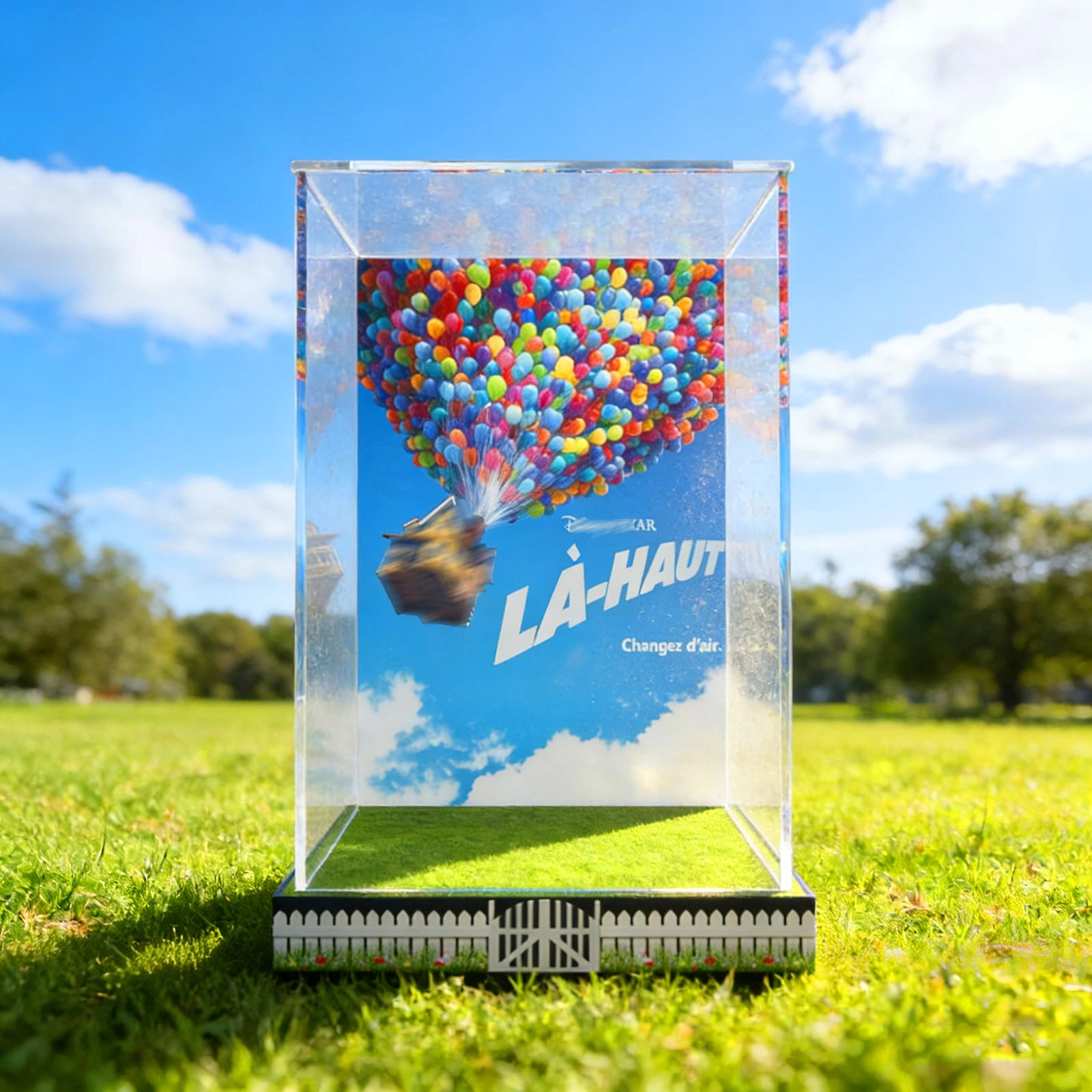 Generic LEGO Display Case (43217) Flying House