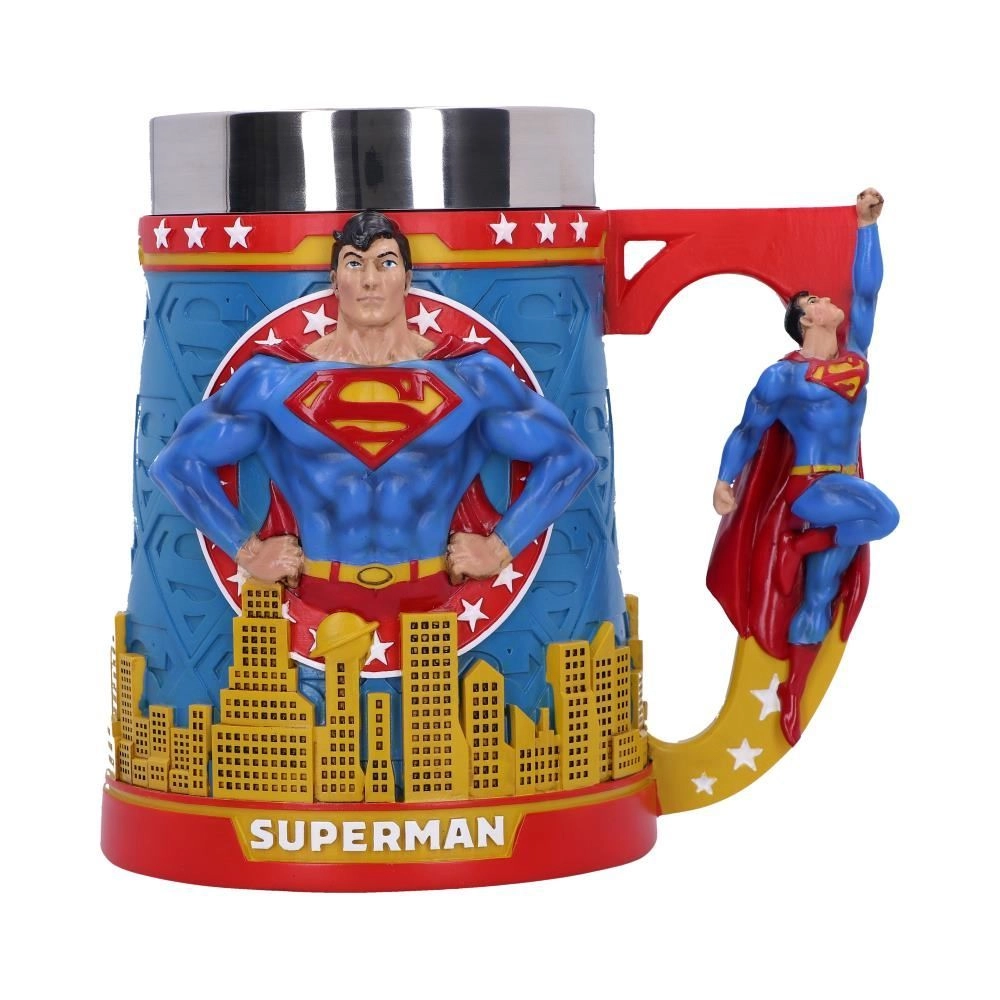 Nemesis Now Ltd Superman Man of Steel Tankard - 15 cm