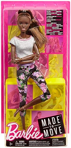 Barbie Made to Move Doll - Multi-Colour 22 joints Ages 3+