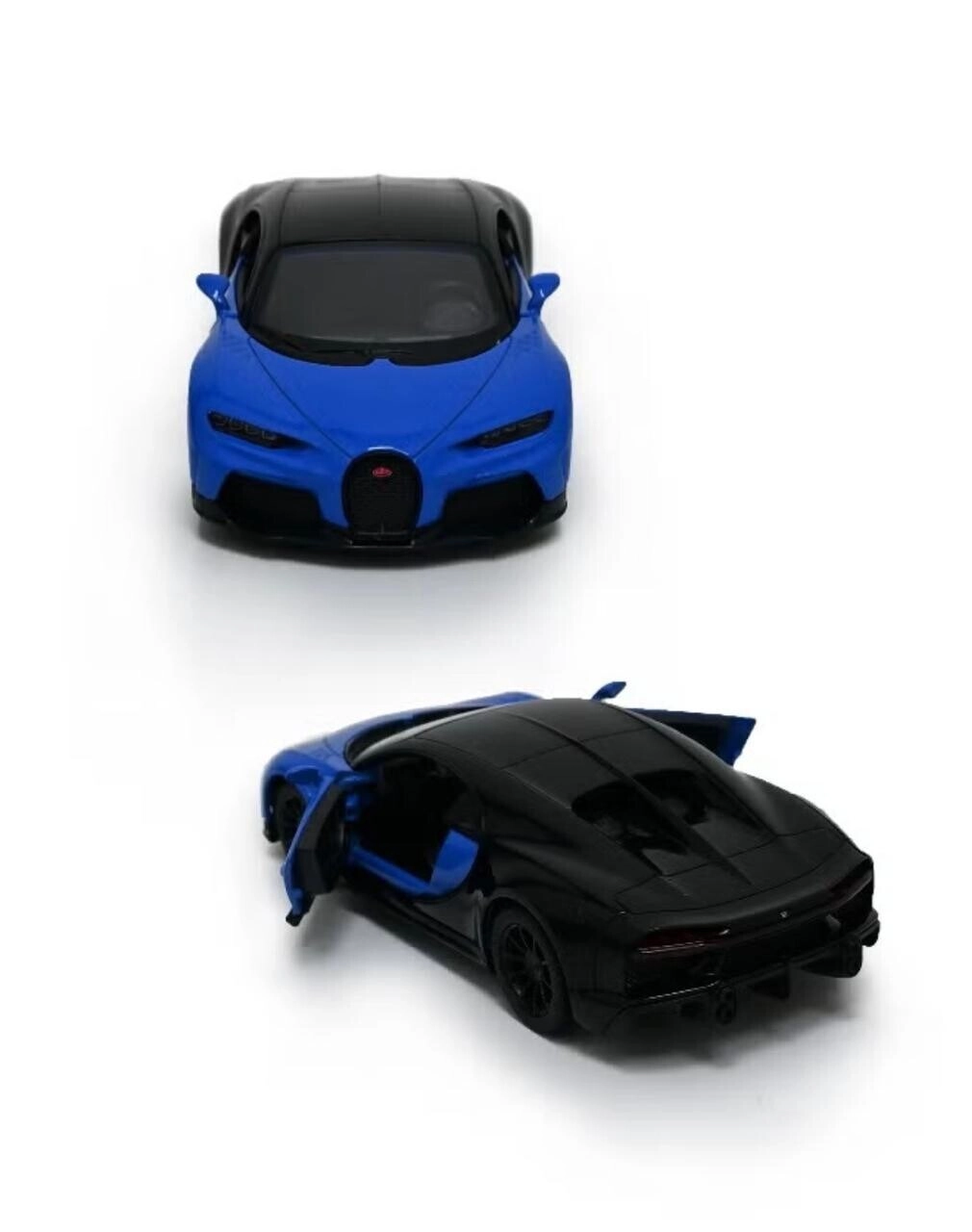 Kinsmart Bugatti Chiron Super sport - Die-cast Pull-back Openable doors