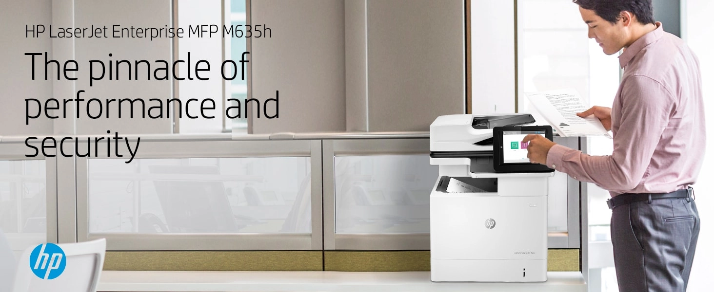 LaserJet Enterprise MFP M635h - White/Black