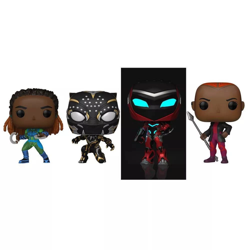 FUNKO Black Panther - Wakanda Forever - 4pack Vinyl Figure
