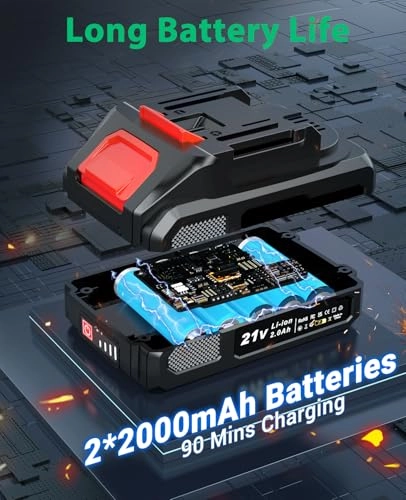 Cordless Drill Driver - 2000mAh