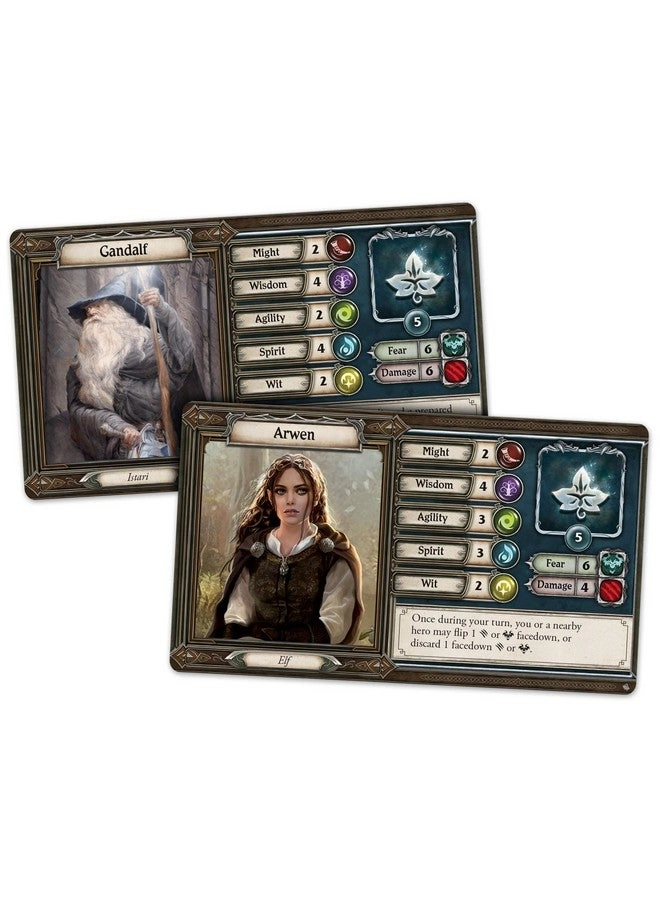 The Lord of the Rings: Journey through Middle Earth: Dark Paths - Card Game (German)