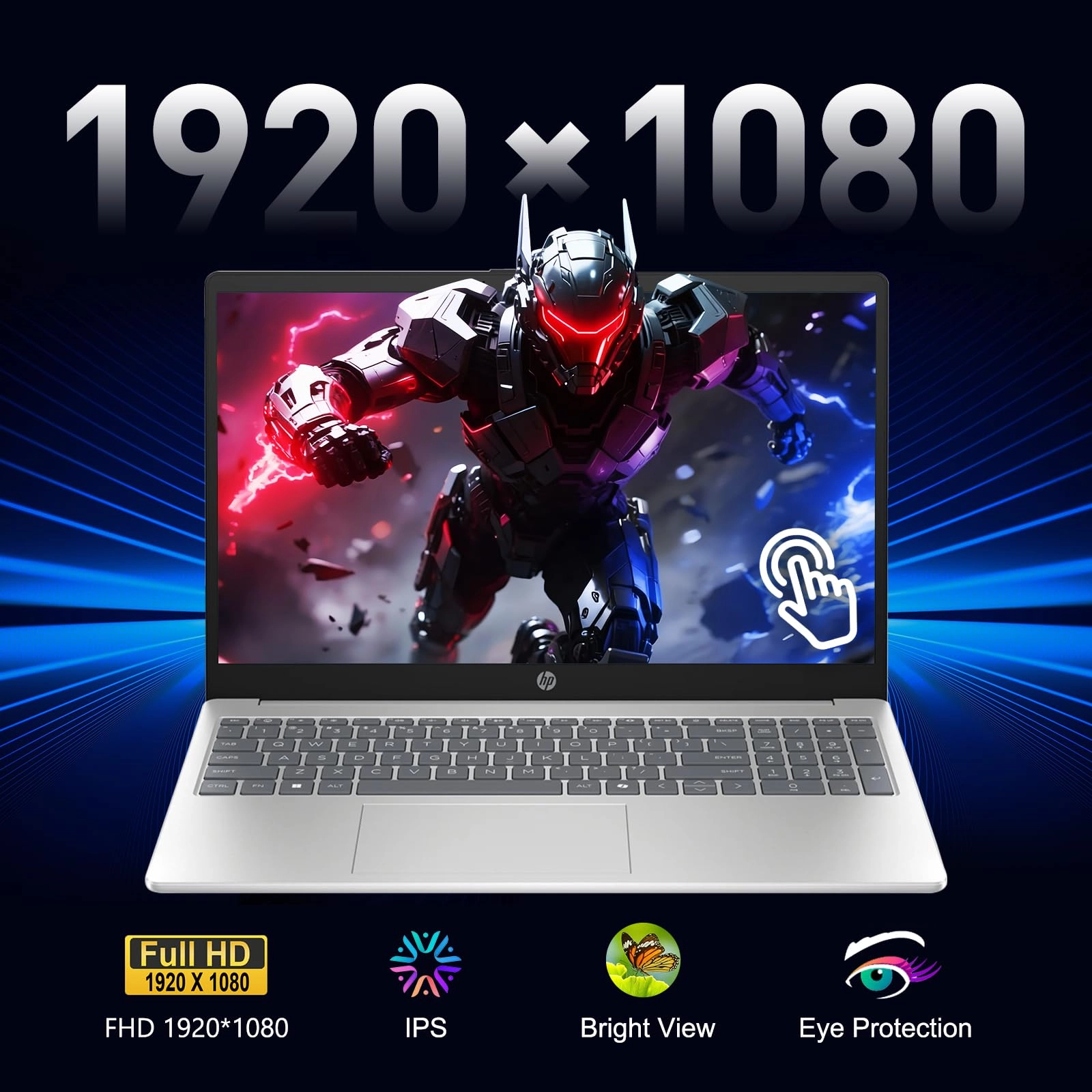 15.6" FHD Touchscreen Laptop - Core i5-1334U 16GB DDR4 1TB SSD