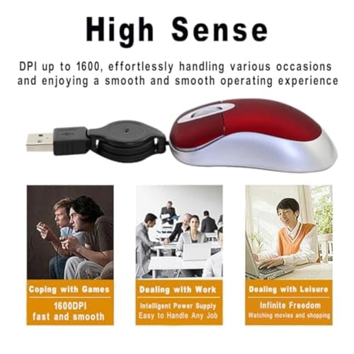 Mini Wired Mouse - USB