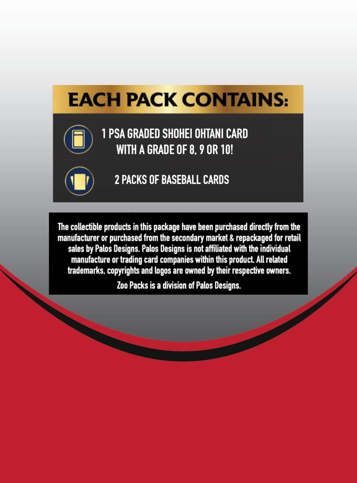 Shohei Ohtani PSA Graded Card - 1pcs + Baseball Card Pack - 2pcs