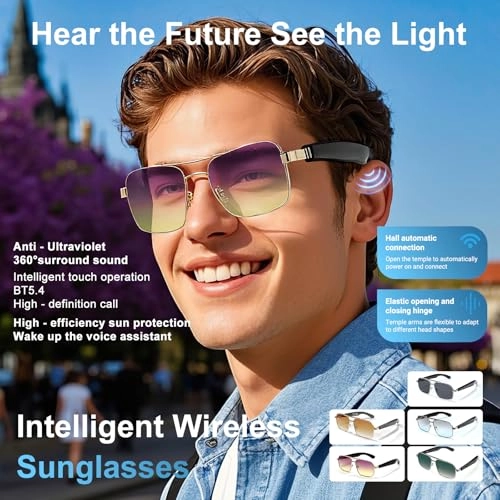 QY-Pro1 & Pro3 - Bluetooth 5.4 UV400 Open Ear Speakers