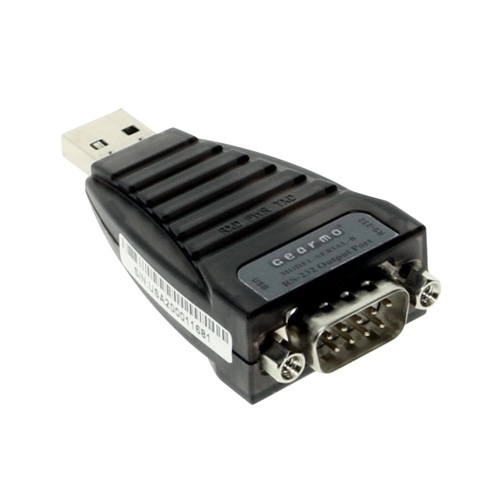 USB to Serial RS-232 Adapter - LED Indicators FTDI Chipset