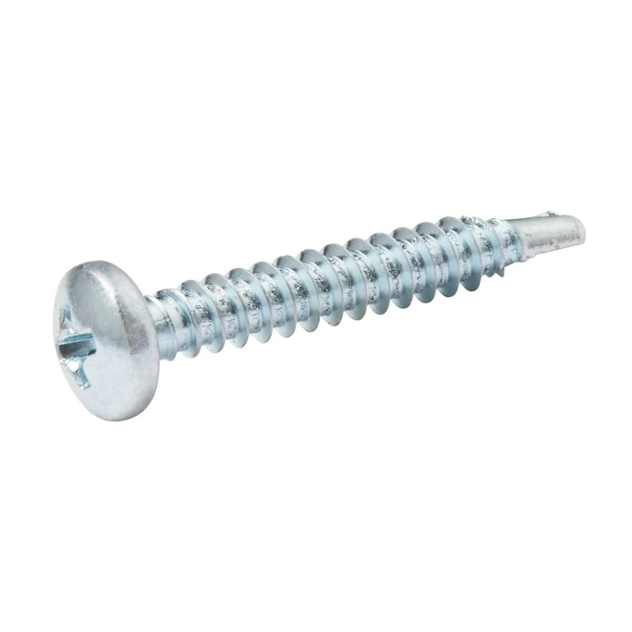 Zinc-Plated Carbon Steel Self Drilling Screw Pack 4.8mm 32mm