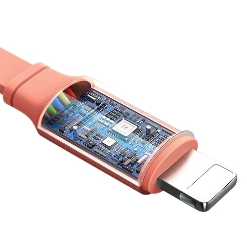 3-in-1 Retractable USB Cable Lightning to USB-C 1.2m