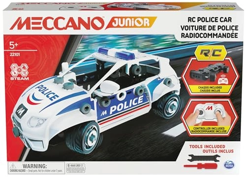 Junior RC Police Car - 73 pcs for ages 5+