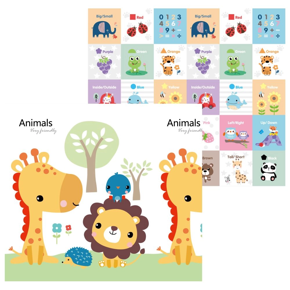 Little Angel Foldable & Reversible Playmat - Best Friend 6 months