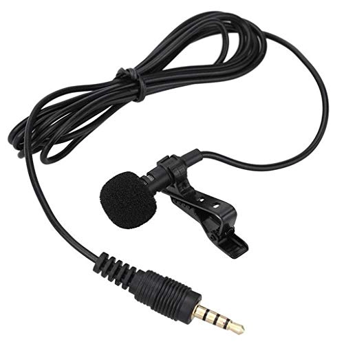 Lapel Clip Microphone 3.5mm-Mini-Jack Microphone