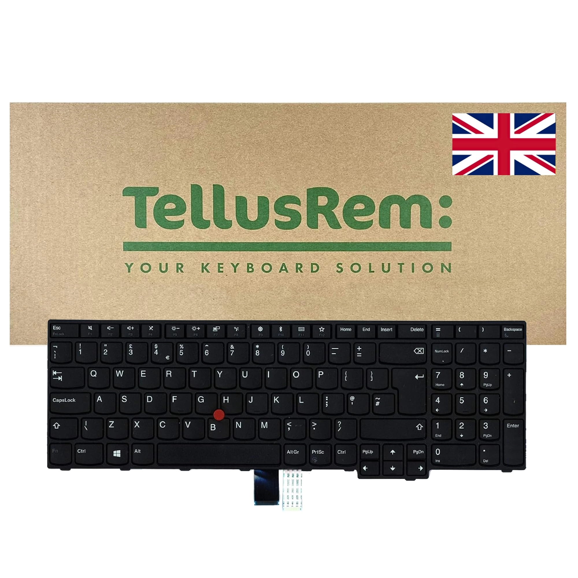 TellusRem (Refurbished) E570 - UK Non-Backlit