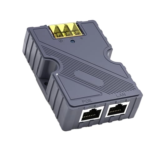 GigE Passive PoE Injector - DC48–57V 150W 10/100/1000M