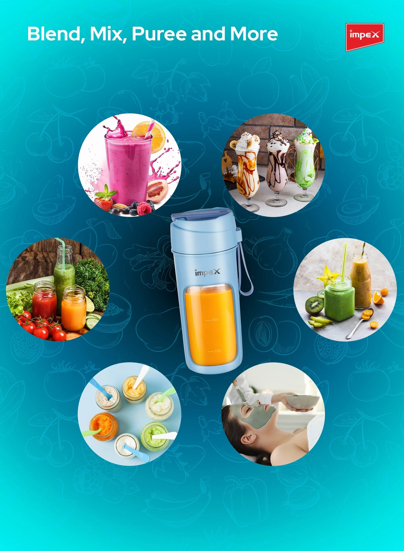 Portable Blender - 50W