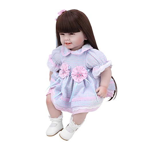 Reborn Baby Doll - 55cm Long Hair Ages 12+