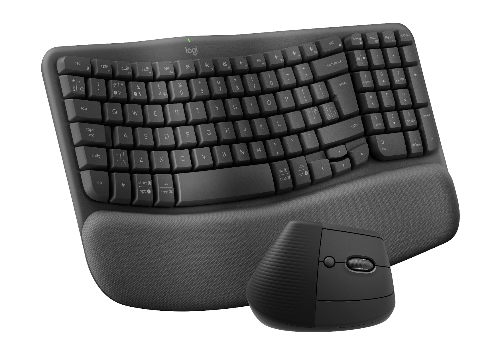 Logitech Wave Keys and Lift Combo - US Wireless