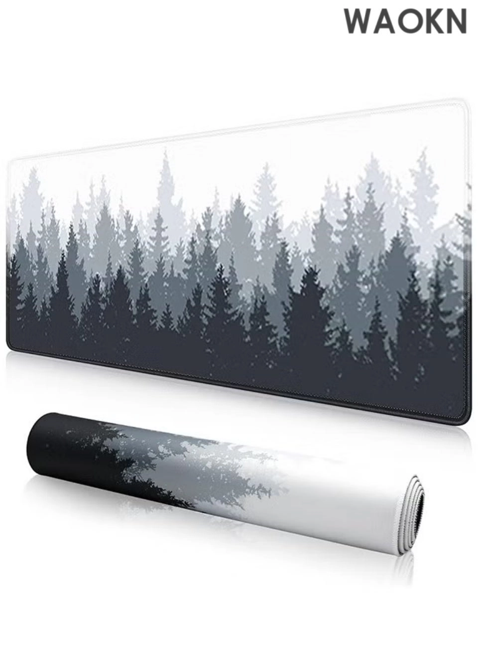 WAOKN L Leather Gaming Mouse Pad
