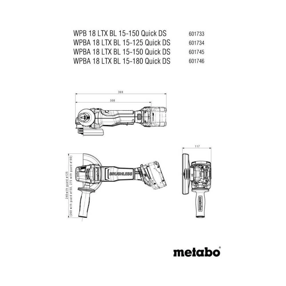 601746840 - 180 mm / 7 "