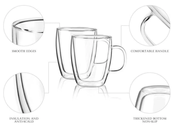 Glass Teapot - Glass 900ml + Mug