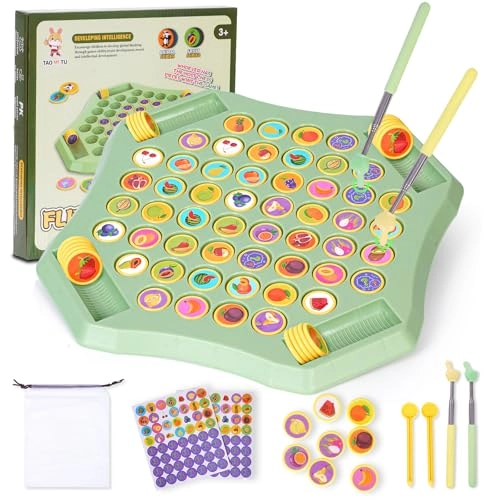 Gencokok Flip Chess Memory Game - 54PCS L-Fruit