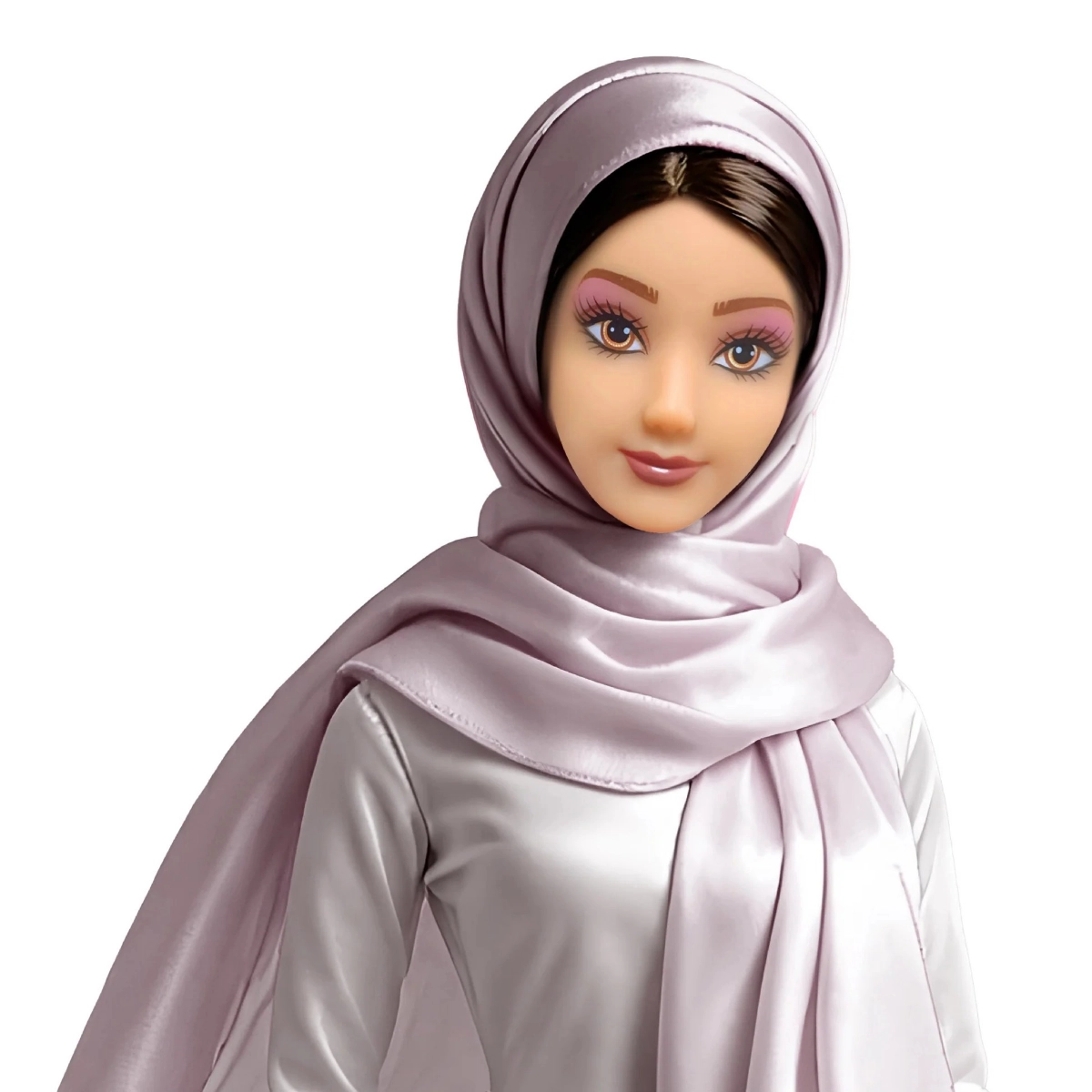 Doll with Shopping Cart Set - Silver Ages 3+