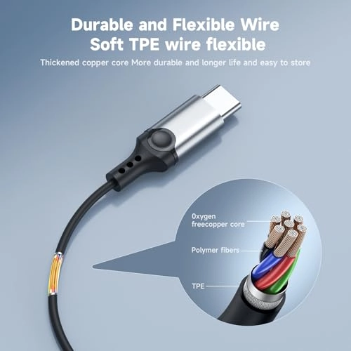 USB C Headphones Wired Earbud