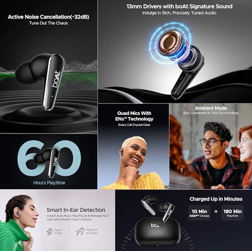 Airdopes 280 ANC Wireless Earbud