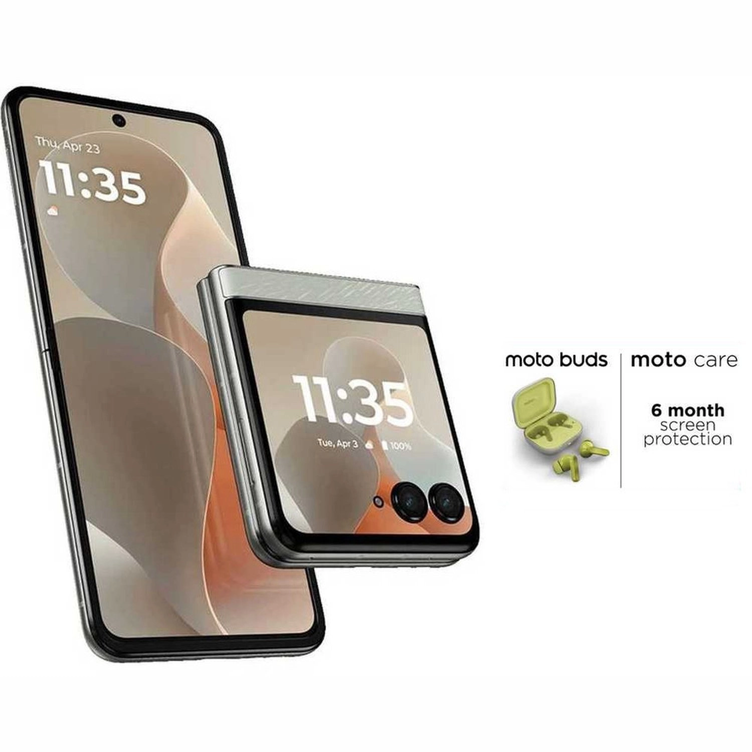 Motorola Razr 60 - 8GB 256GB + Moto Buds + Screen Protection