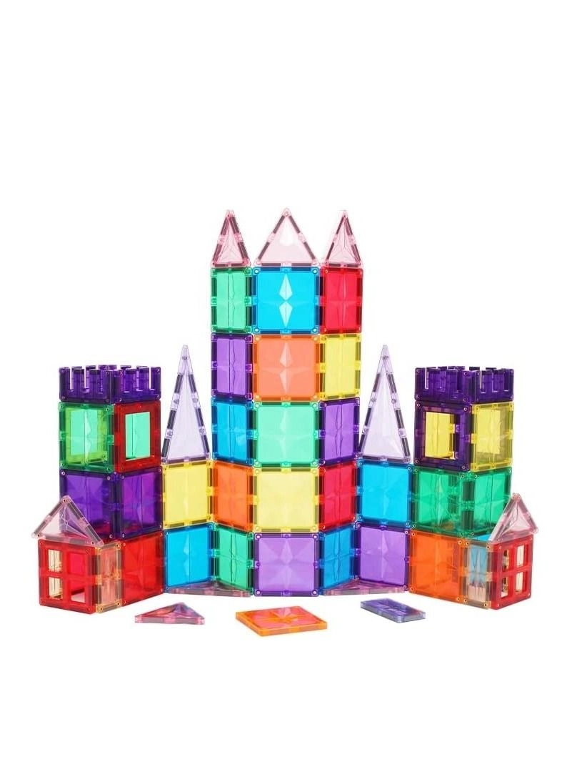 3D Star Magnetic Tiles - 108 pieces