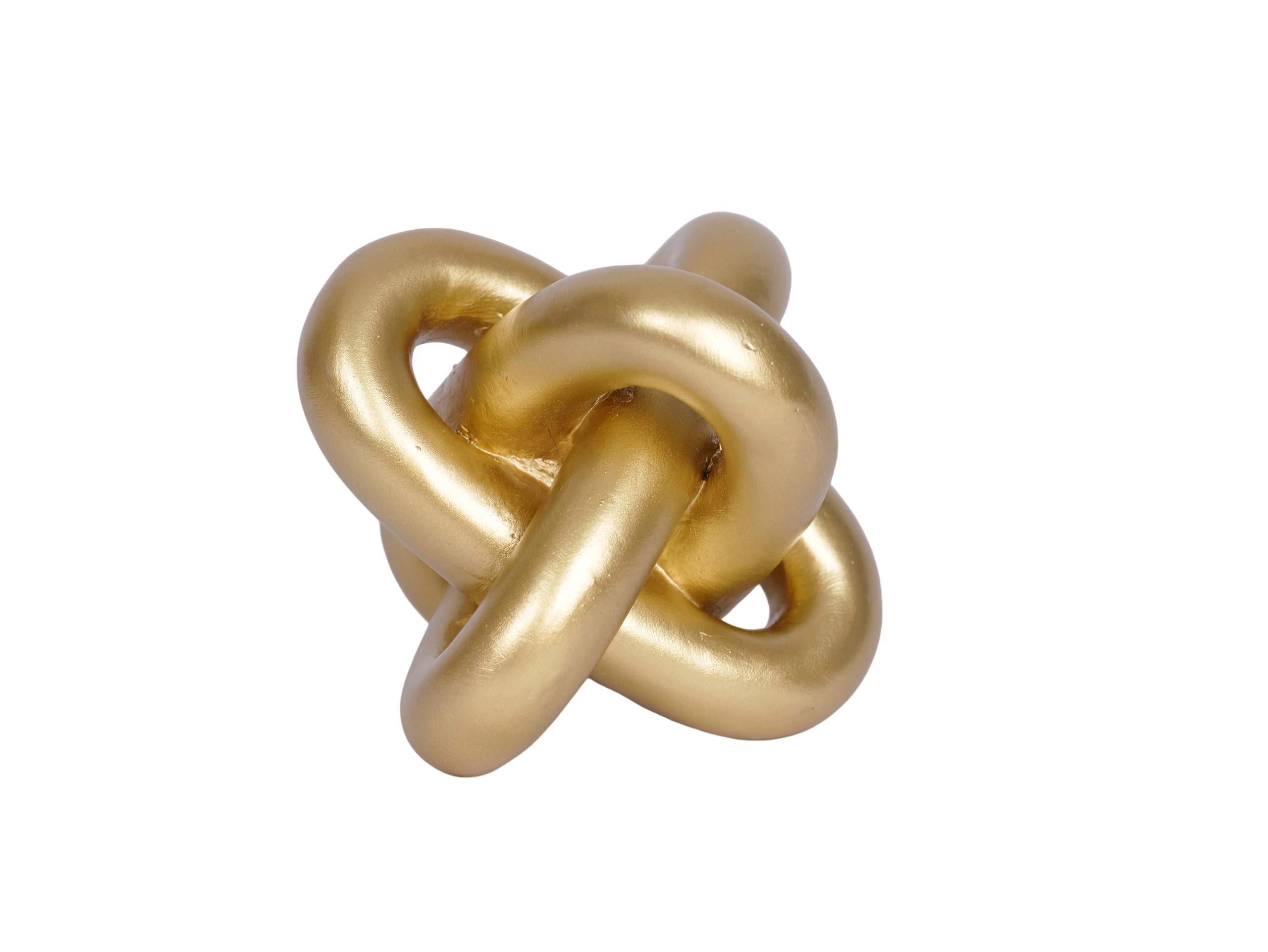 Gold Knot Statue - Resin