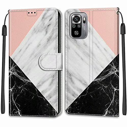 Nadoli Wallet Case Faux Leather Folio for Xiaomi Redmi Note 10 4G